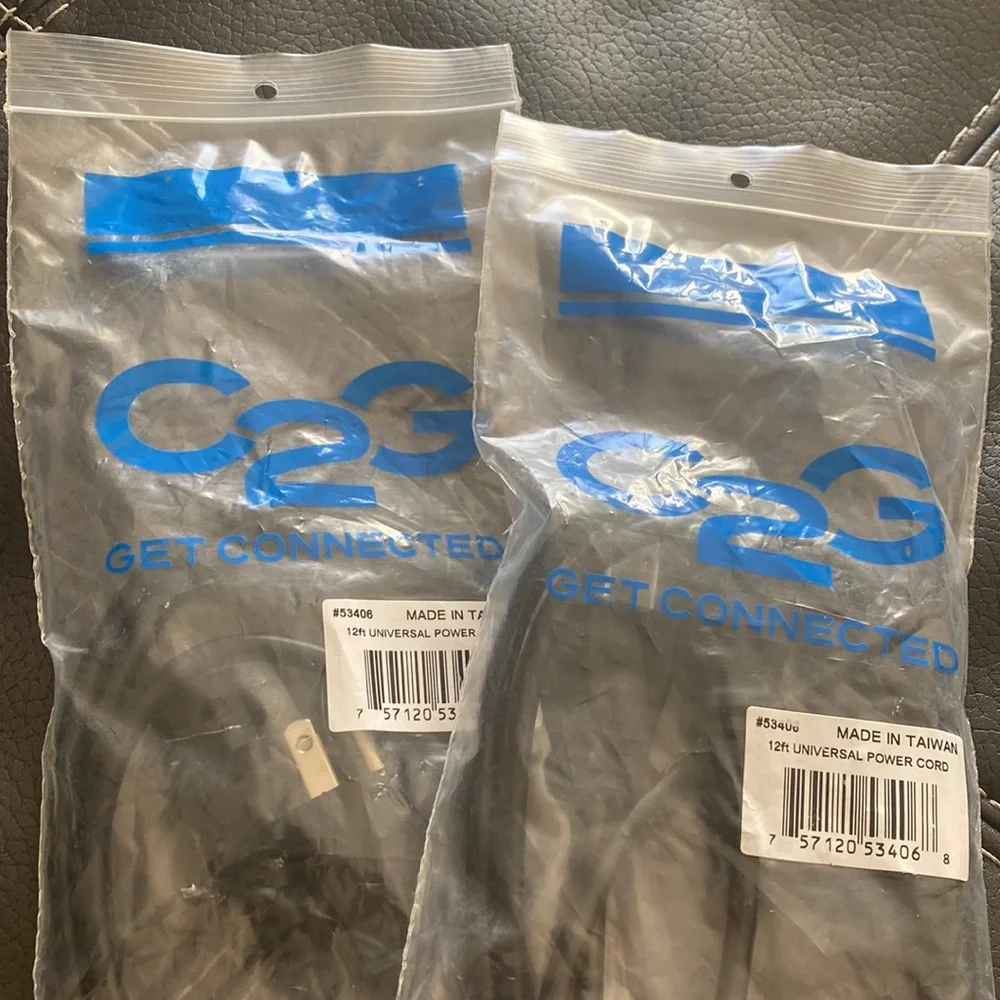C2G Power Cord (New) 2available